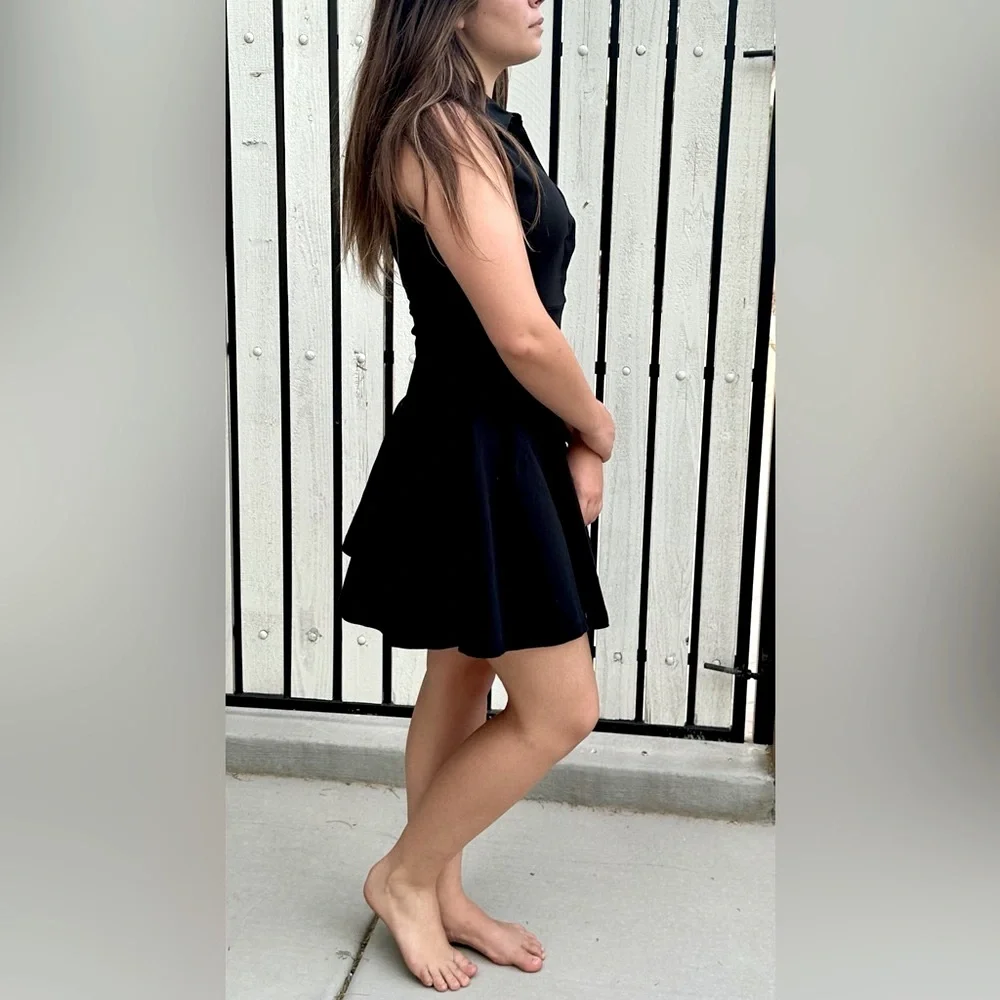 NWT Alice +Olivia Employed by Stacey Bendet Flirty Skater Mini Dress CL3